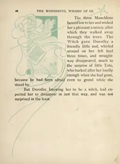 Wizard Of Oz Illustrations Drucke: Wizard of Oz / Good Witch