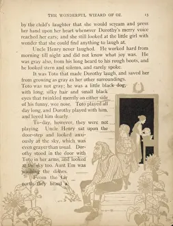 Wizard Of Oz Illustrations Drucke: Wizard of Oz / Henry & Em