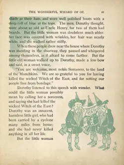 Wizard Of Oz Illustrations Drucke: Wizard of Oz / Munchkins