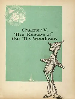 Wizard Of Oz Illustrations Drucke: Wizard of Oz / Tin Man