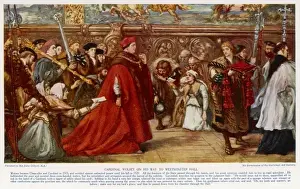 John Gilbert Artwork Drucke: Wolsey / John Gilbert