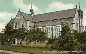 Social Care Institutions UK Drucke: Wolverhampton Orphanage - Chapel