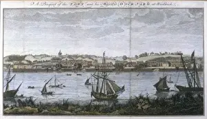 Hafen von Woolwich, 1770