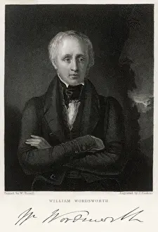 19th Century Literary Figure Drucke: Wordsworth [Boxall]
