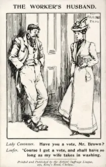 Womens Rights History Drucke: The Workers Husband