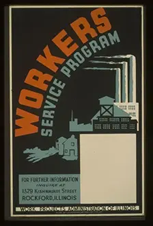 Arbeiterdienstprogramm ... Rockford, Illinois
