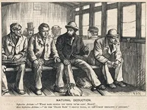 Historical Railway Images Drucke: Workmens Train