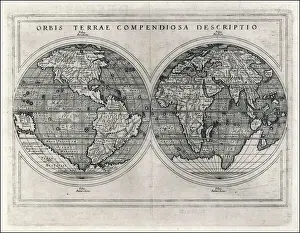 Weltkarte 1587