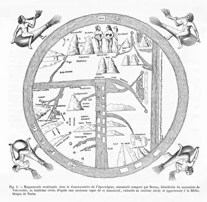 Ancient World Maps Drucke: World Map / Beatus 11C