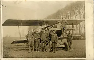 World War One Aircraft Drucke: World War One Biplane
