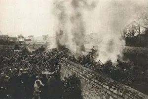 Erster Weltkrieg, Sturz eines Zeppelins