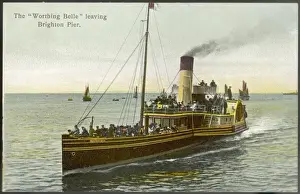 Brighton Pier Drucke: Worthing Belle