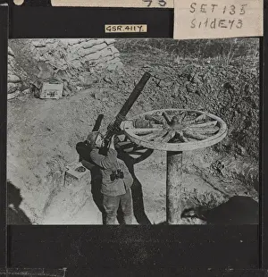WWI Lantern Slides Drucke: WW1 - Lantern Slide
