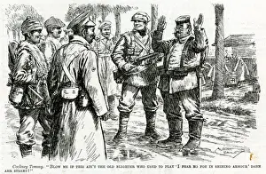 WWI Military Uniforms Drucke: WW1 - Mocking the Boche