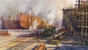 Erster Weltkrieg Schiffbaudocken