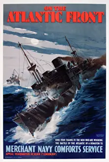 Historische Plakate Drucke: Plakattitel WW 2 - Seefahrer-Service der Komfort