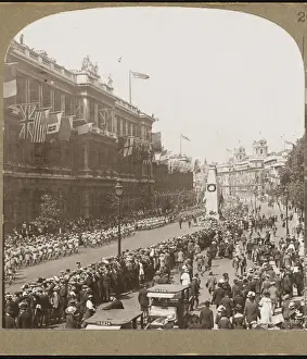 World War One Commemoration Drucke: Wwi Peace Procession