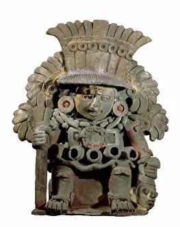 Ancient Mexican Art Drucke: Xipetotec