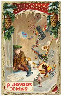 Christmas Present Delivery Drucke: A Xmas Dream
