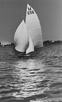 Old Sailing Vessels Drucke: YACHTING