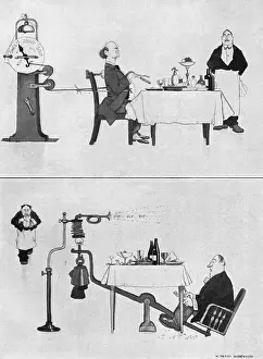 Ein (gut) Haptisches Konzept! von William Heath Robinson, Kriegsrationierung