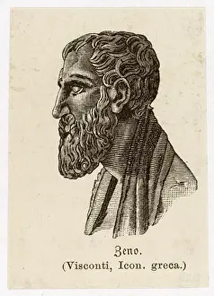 Ancient Greek Philosophers List Drucke: Zeno of Elea