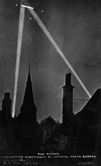 Rakete wird im Jahr 1916 abgeschossen