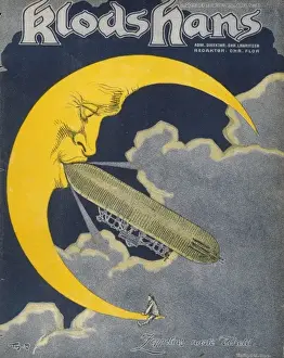 Early Space Exploration History Drucke: Zeppelin Moon Flight ?