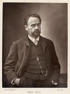 Drucke von Emile Zola französischer Schriftsteller Z Drucke: Zola / Nader Foto