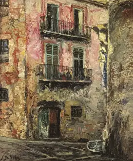 Drucke von Ignazio Zubala, Ignacio (1870-1945), Katalanisch: Zulogà Zubaleta, Gerona 1931 Öl auf Leinwand SPAIN Basque Country Gipuzkoa Zumaya Museumsammlung Ignacio Zuloaga Drucke: Ignacio Zuloaga Sabaleta aus Girona