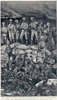 Victorian Era Warfare Drucke: Zulu War Rorkes Drift