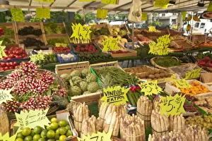 Vegetable Market Drucke: Fruit and Vegetable Market