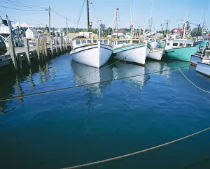 North American Coastal Scenes Drucke: Harbour Tide FG 6473 Sequence 2 of 2