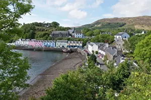 Isle Of Skye Drucke: Hafen von Portree - Insel der Schottland