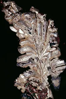 Bilder Datiert 2. Juni 2004: Silber (Einfaches Element) Ag Quincymine, Hancock, Michigan