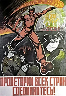 1960er sowjetische Plakat.