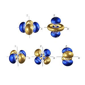 Electron Orbital Shapes Drucke: 4d electron orbitals