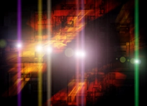 Computer Generated Artwork Drucke: Abstract artwork