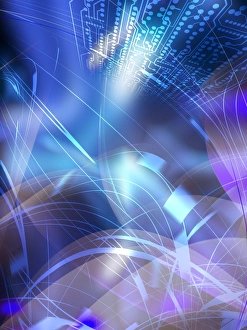 Abstract Digital Art Drucke: Abstract computer artwork