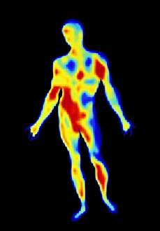 Drucke von Allgemeiner menschlicher Figur, Computerkunstwerk Bilder Datiert 2002 Oktober: Unbestimmte menschliche Figur