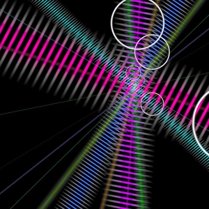 Abstract Computer Graphics Drucke: Abstract pattern, artwork F008 / 3379