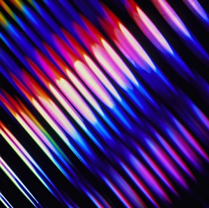 Abstract Patterns Drucke: Abstract pattern with diffracted light