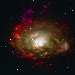 Hubble Space Telescope Photos Drucke: Active galaxy