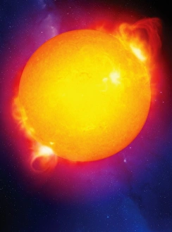 Aktiver Sonnenschein
