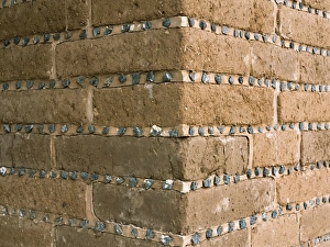 Natural Building Materials Drucke: Adobe brickwork C016 / 9609