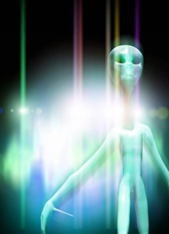 Extraterrestrial Life Forms Drucke: Alien, artwork