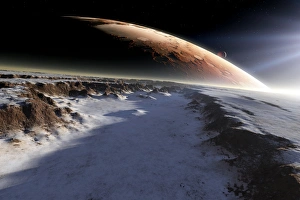 Gas Giant Planets Drucke: Alien moons, artwork