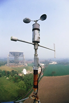 Manchester England Landmarks Drucke: An anemometer