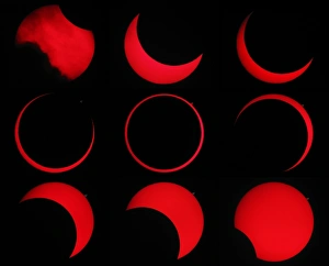 Annular Solar Eclipse Drucke: Annular solar eclipse