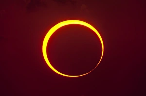 Annular Solar Eclipse Drucke: Annular solar eclipse C014 / 4482